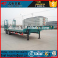 directly selling factory supply low bed semitrailer/lowbed/lowboy semi trailer for machine transporting